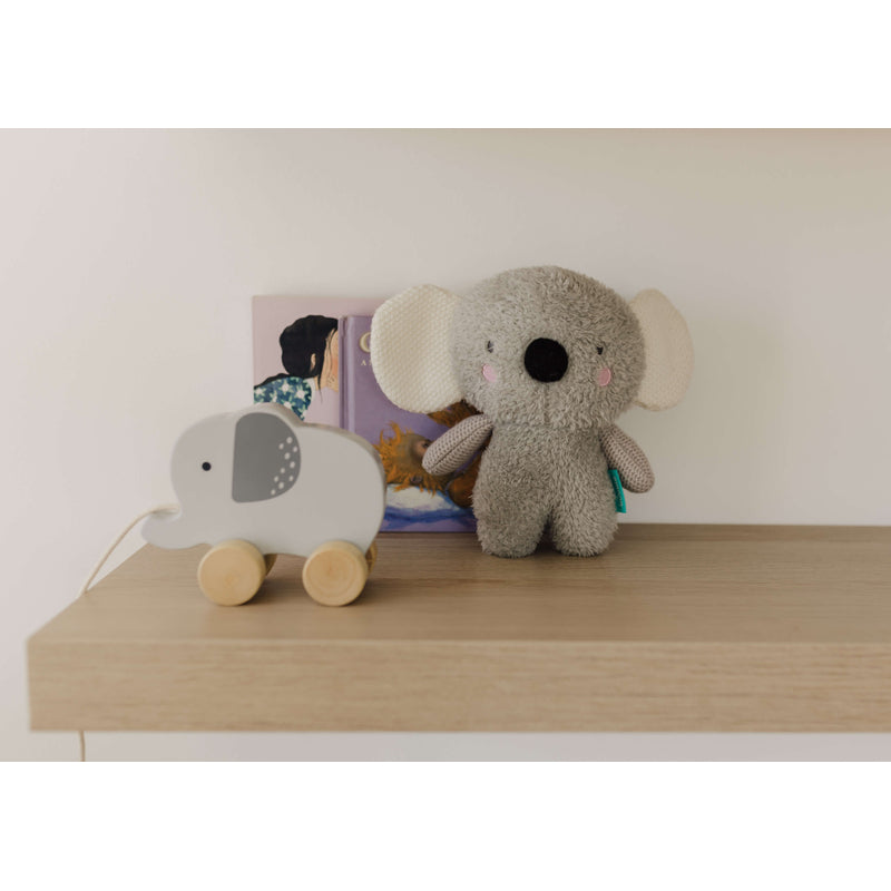 Bubble Wooden Elephant Pull Along Toy Bubble