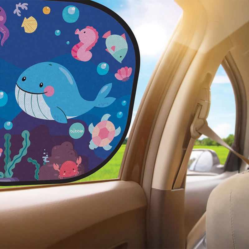 Bubble Cling Sunshade - Under the Sea (2 pcs)