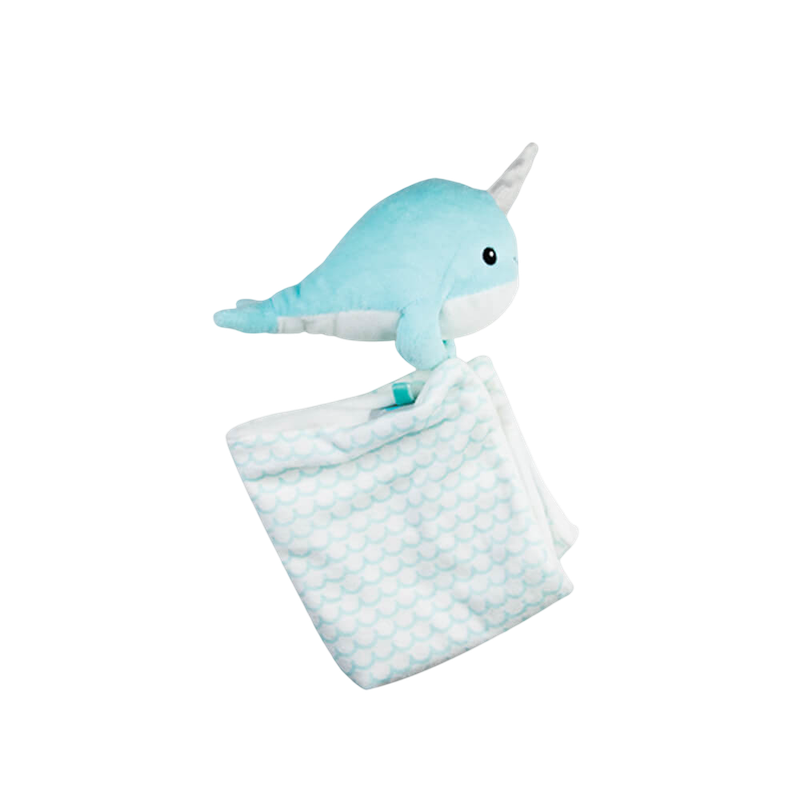 Bubble Comforter - Tusky the Narwhal