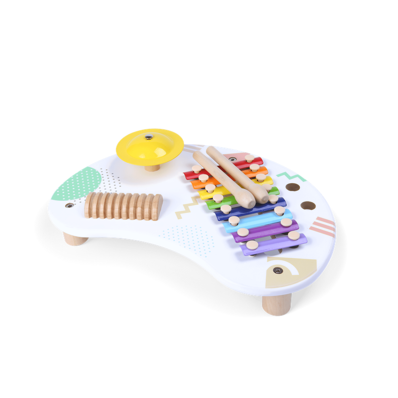 Bubble Wooden Music Table