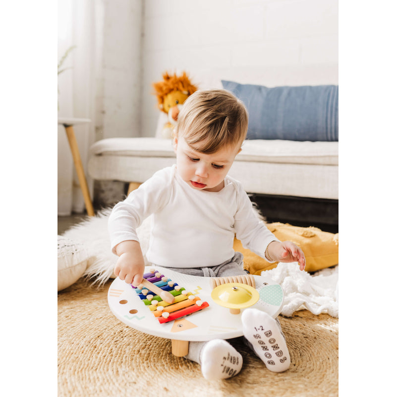 Bubble Wooden Music Table