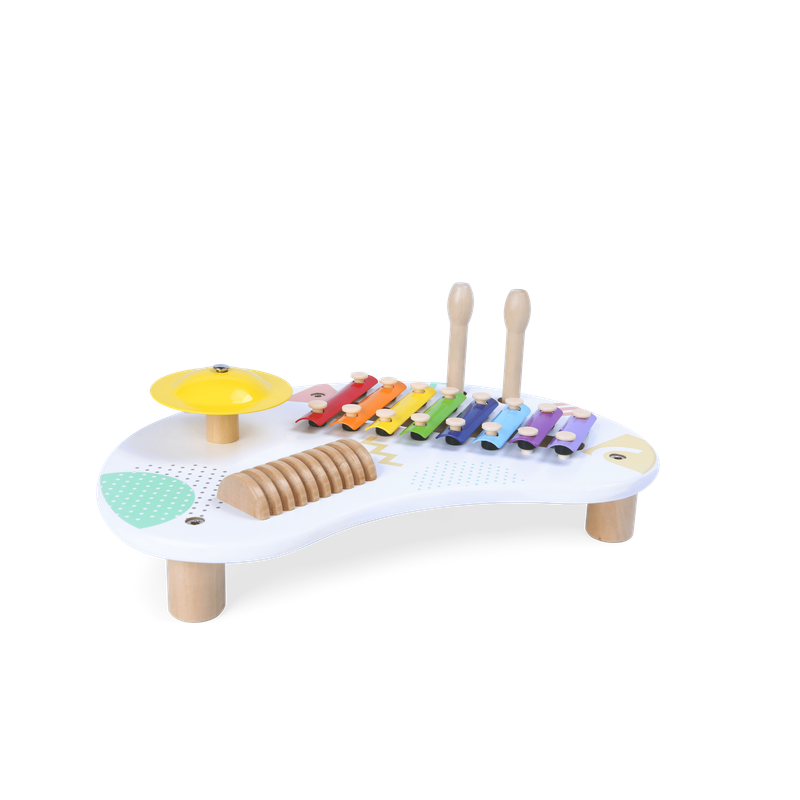 Bubble Wooden Music Table