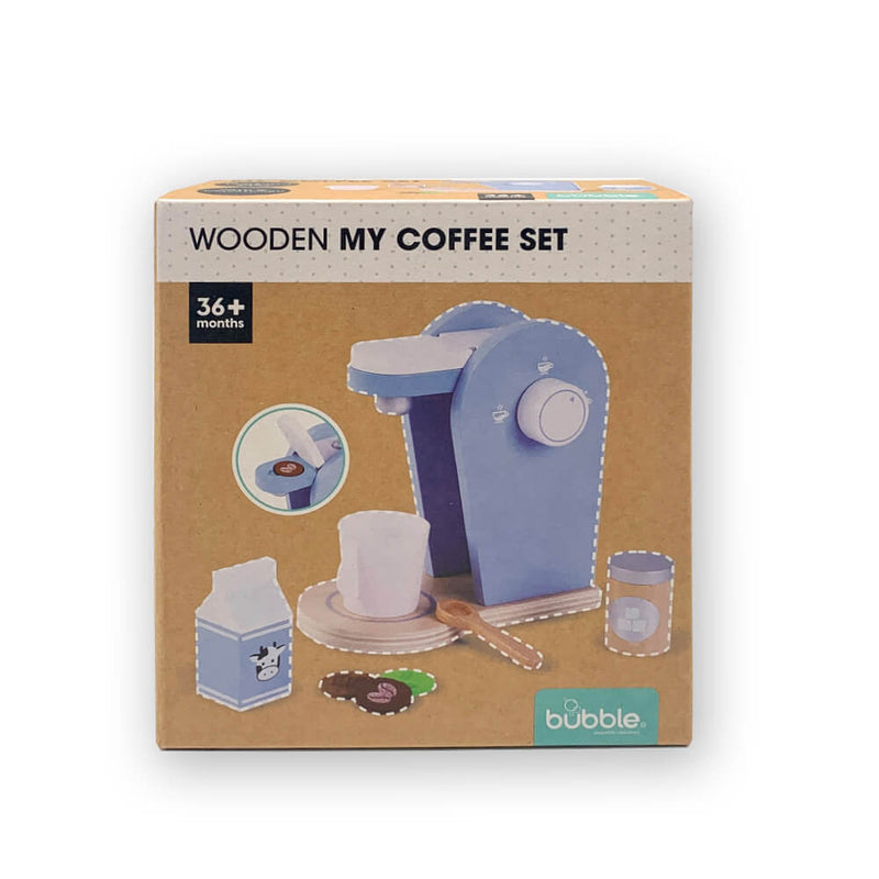 Bubble Wooden My Coffee Set