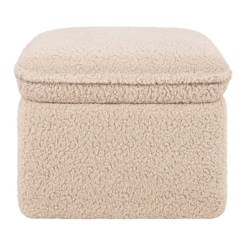 Babyletto Cali Storage Ottoman - Chai Shearling