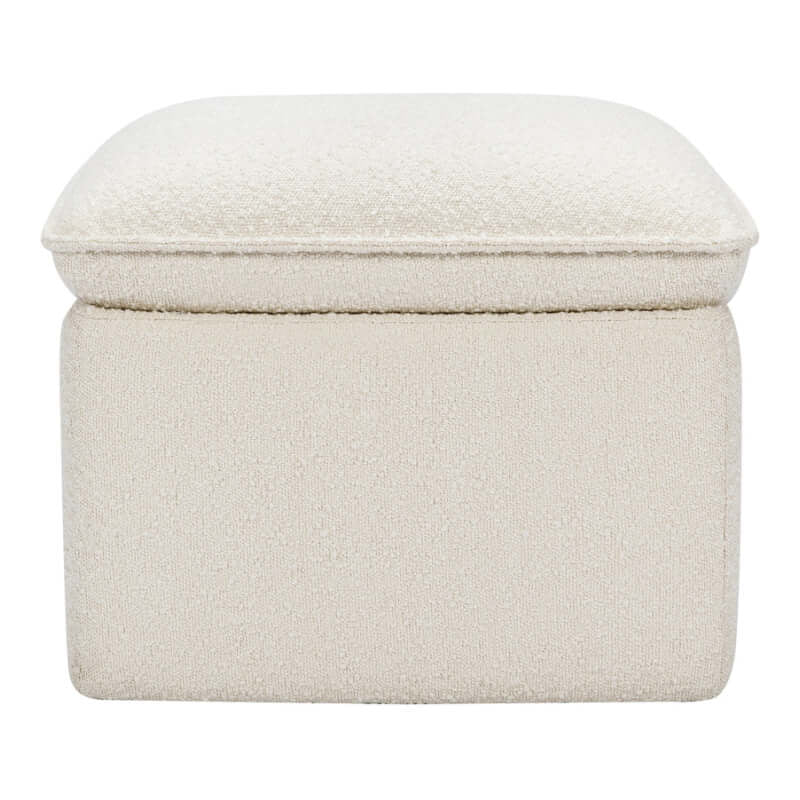 Babyletto Cali Storage Ottoman - Ivory Boucle