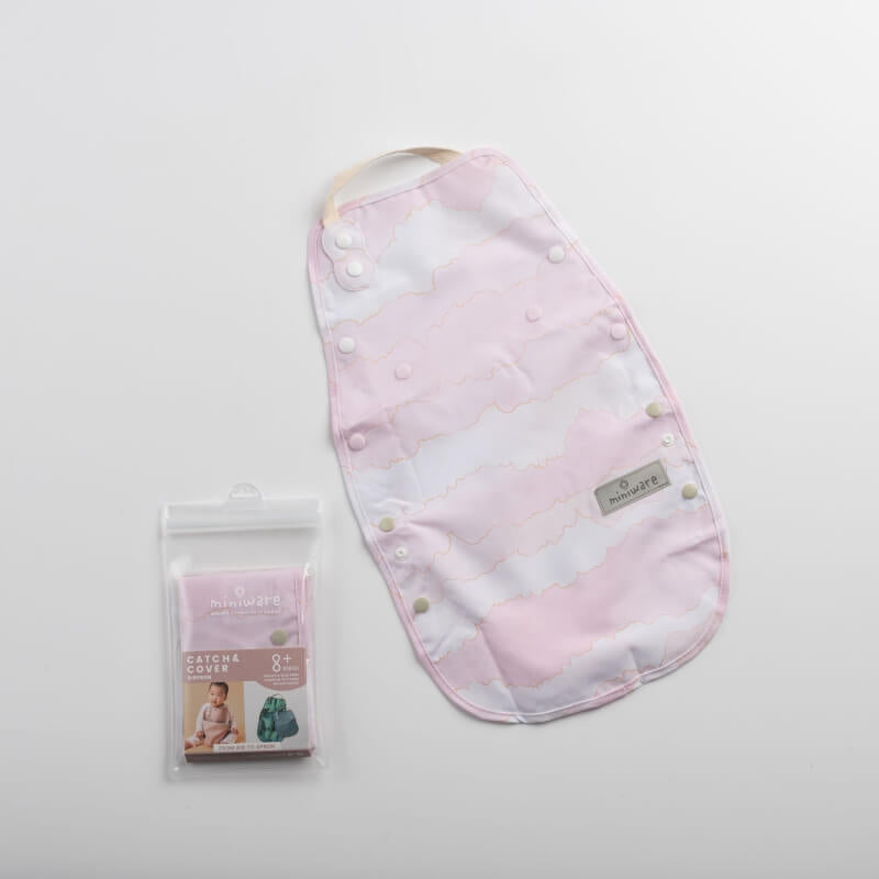 Miniware Catch & Cover - Pink Cloud