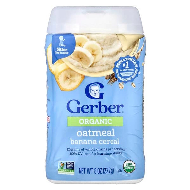 Gerber Cereal for Baby Grain & Grow 1st Foods Oatmeal 16 oz ( 454 g)