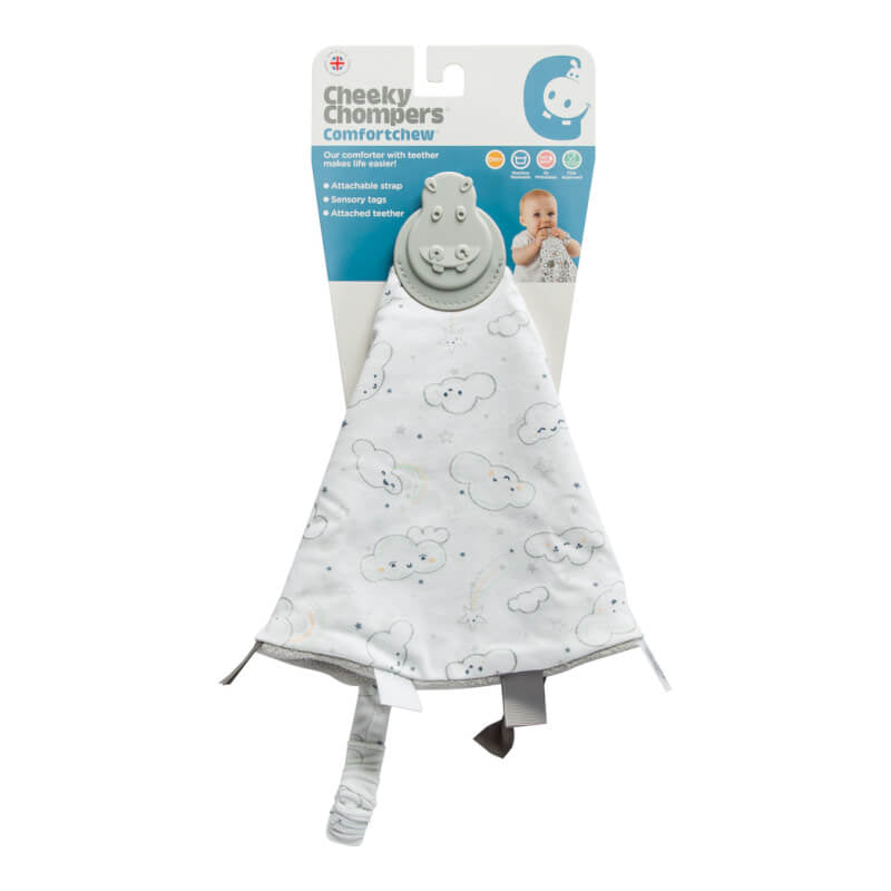 Cheeky Chompers Comfortchew Baby Comforter with Teether - Every Cloud