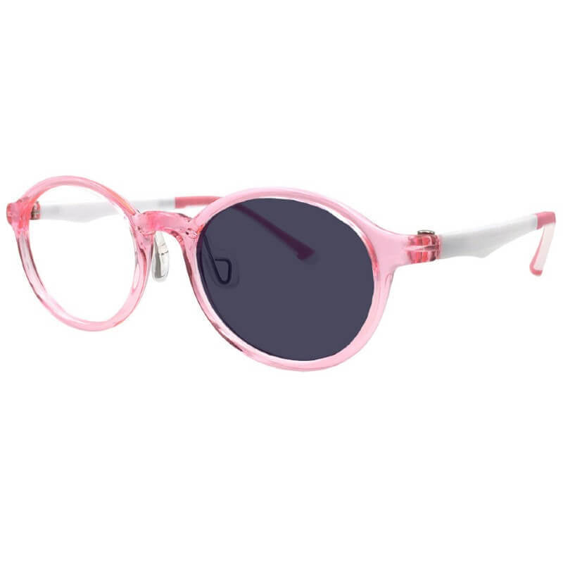 ProEyes Children's Photochromic Blue Light Blocking Glasses - 5804 Pink