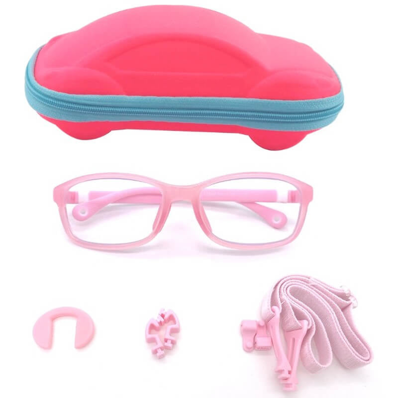 ProEyes Children's Photochromic Blue Light Blocking Glasses - 8005 Pink