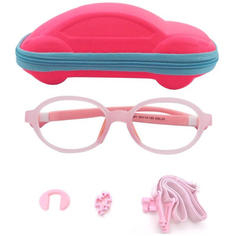 ProEyes Children's Blue Light Blocking Glasses - 9001 Pink (2-6yrs)