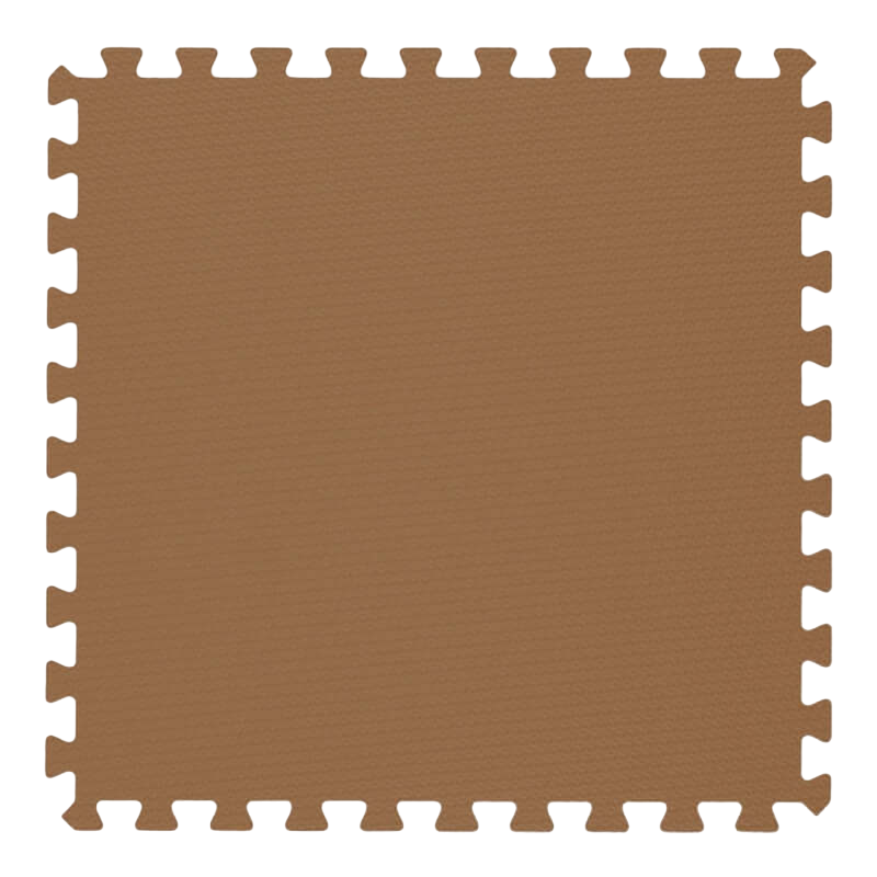 Toddlekind Classic Foam Play Mats 131x131cm - Camel