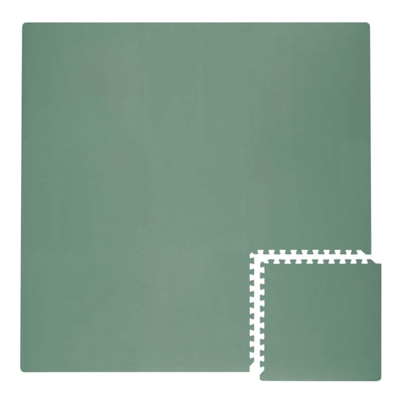 Toddlekind Classic Foam Play Mats 131x131cm - Moss Toddlekind