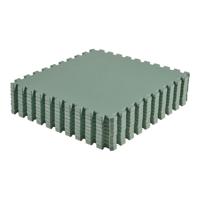 Toddlekind Classic Foam Play Mats 131x131cm - Moss Toddlekind