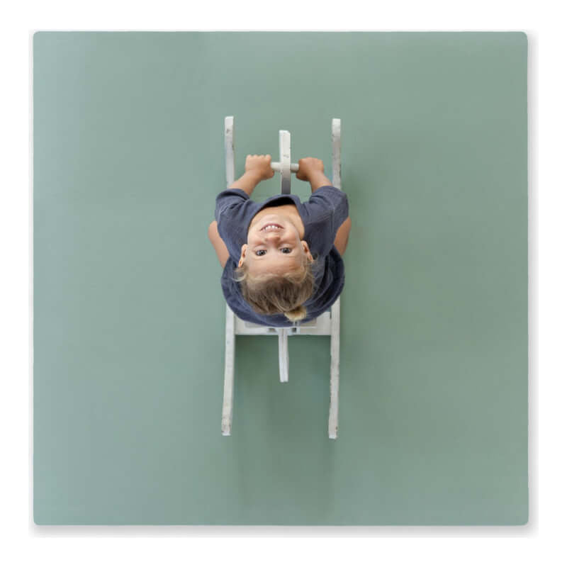 Toddlekind Classic Foam Play Mats 131x131cm - Moss Toddlekind