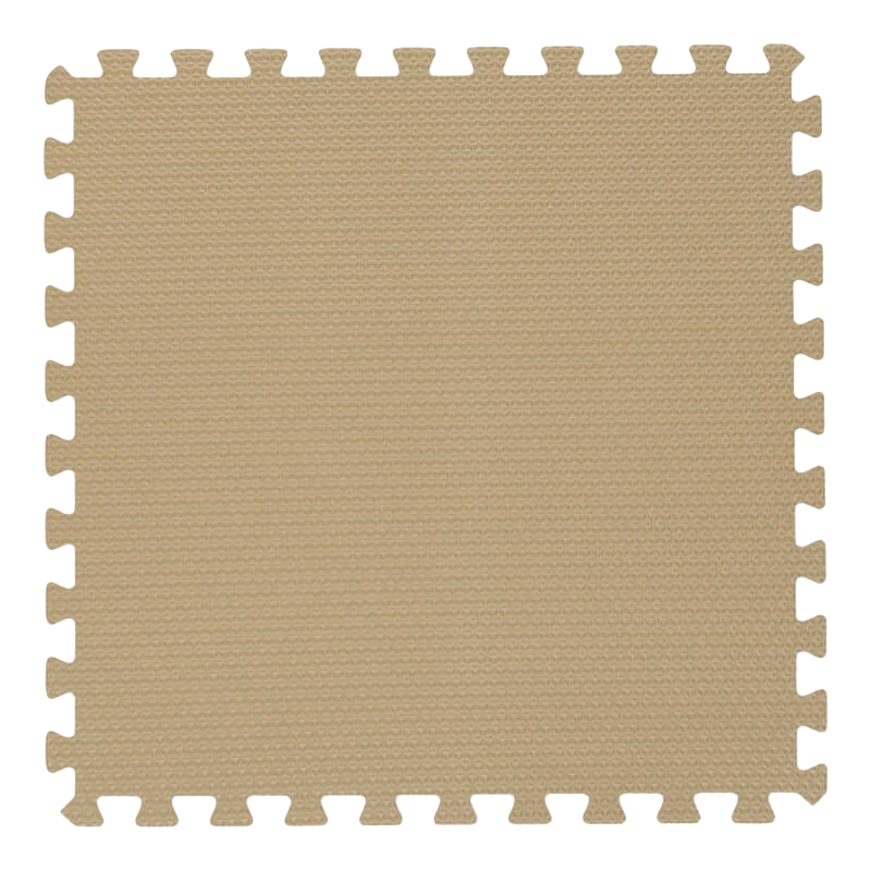 Toddlekind Classic Foam Play Mats 131x131cm - Sandstone Toddlekind