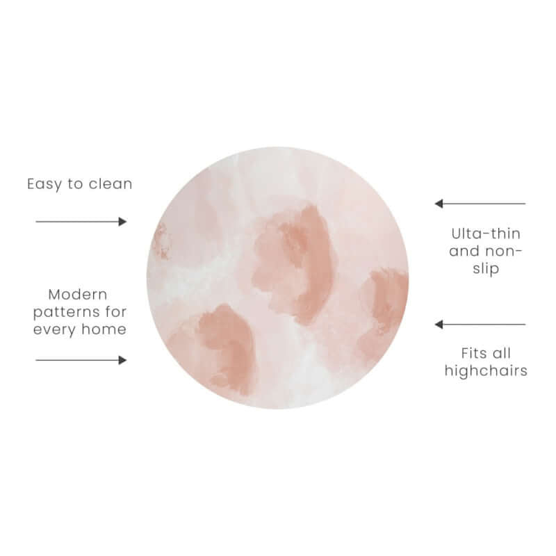 Toddlekind Clean Wean Mat 105cm - Ammil Collection - Sunrise