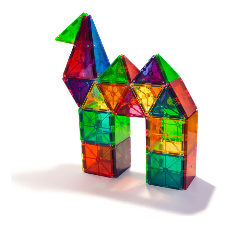 Magna-Tiles Clear Colors 100-Piece Set