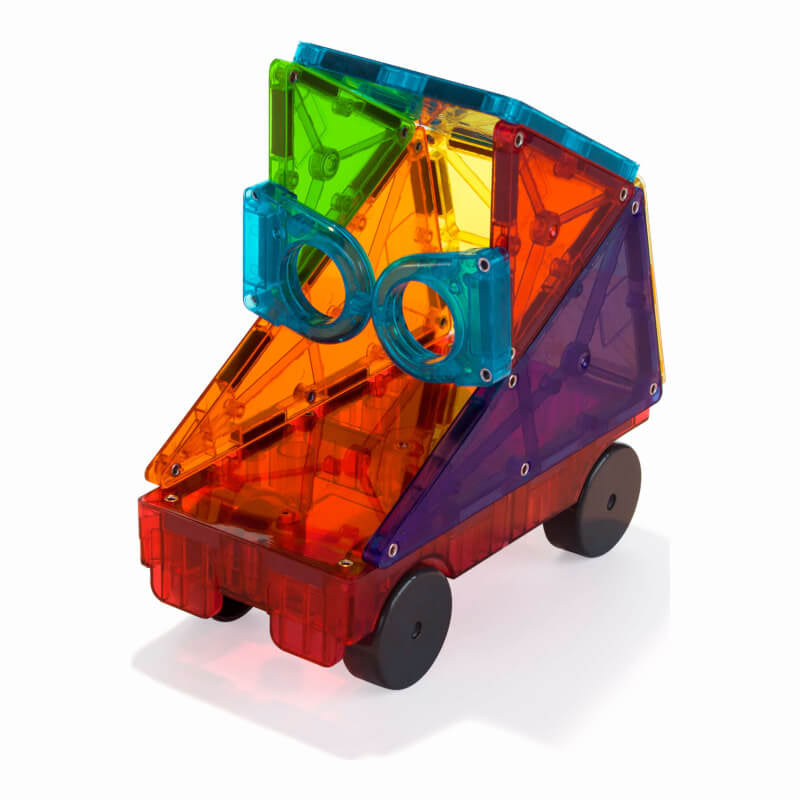 Magna-Tiles Clear Colors 48-Piece Deluxe Set