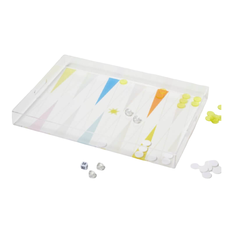 SUNNYLiFE Cocktail Tray Backgammon - Utopia Multi
