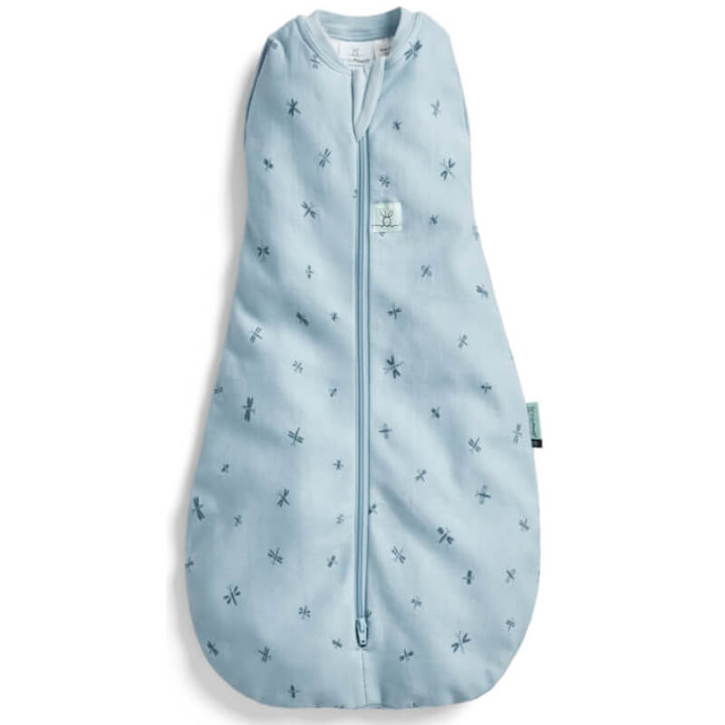 ergoPouch Cocoon Swaddle Sleep Bag - 3 - 6 months / Dragonflies / 0.2 Tog