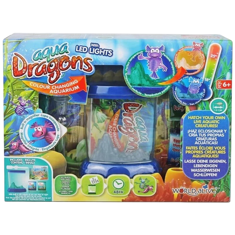 Aqua Dragons Colour Changing Aquarium with LED Lights