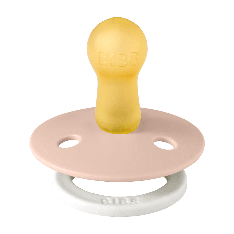 BIBS Colour Round Latex Glow Pacifier