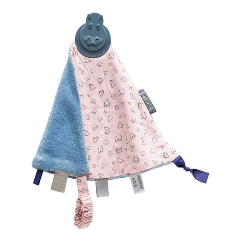Cheeky Chompers Comfortchew Baby Comforter with Teether - Made With Love