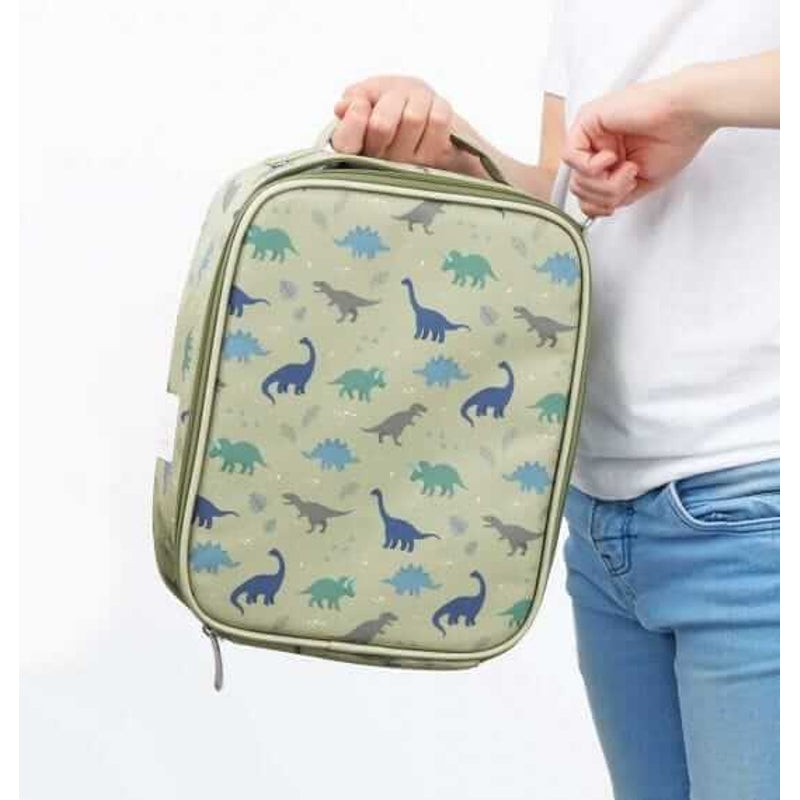 A Little Lovely Company Cool Bag - Dinosaurs