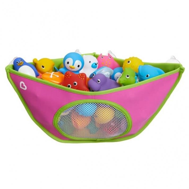 Munchkin High 'n Dry Corner Bath Organizer - Pink