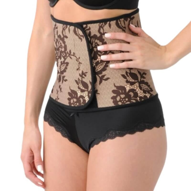 Belly Bandit Couture Belly Wrap - Black Lace Print