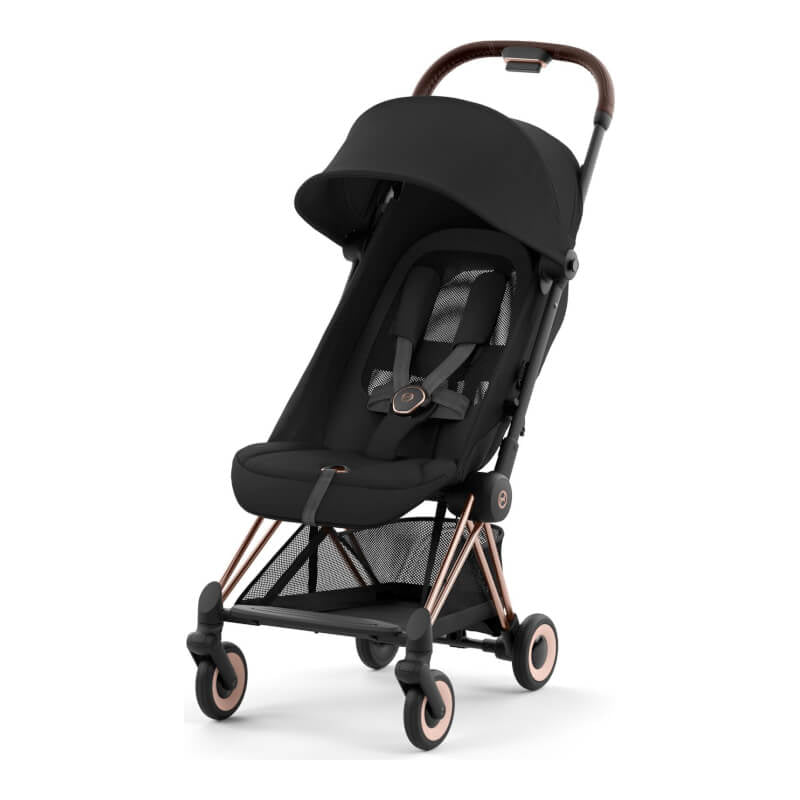 Cybex Coya Buggy - Sepia Black (Rosegold Frame)