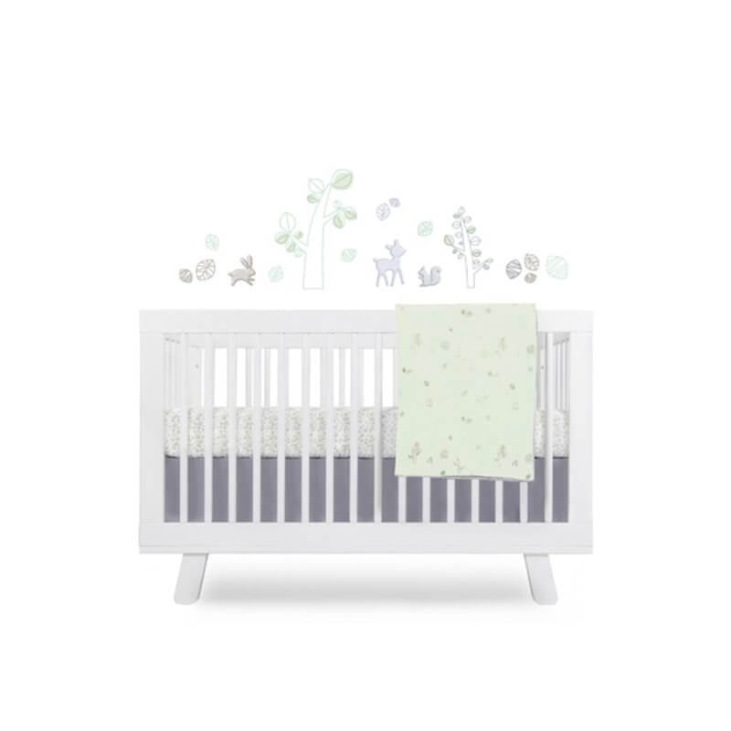 Babyletto Crib Skirt - Tranquil Woods