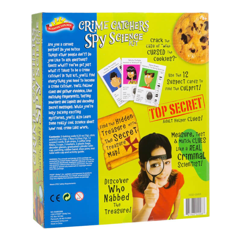 Scientific Explorer Crime Catchers Spy Science Kit
