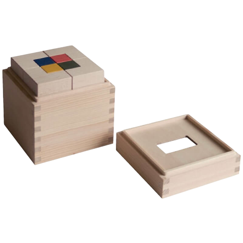 Mastro Geppetto Cubicolo Wooden Building Blocks - Quadro