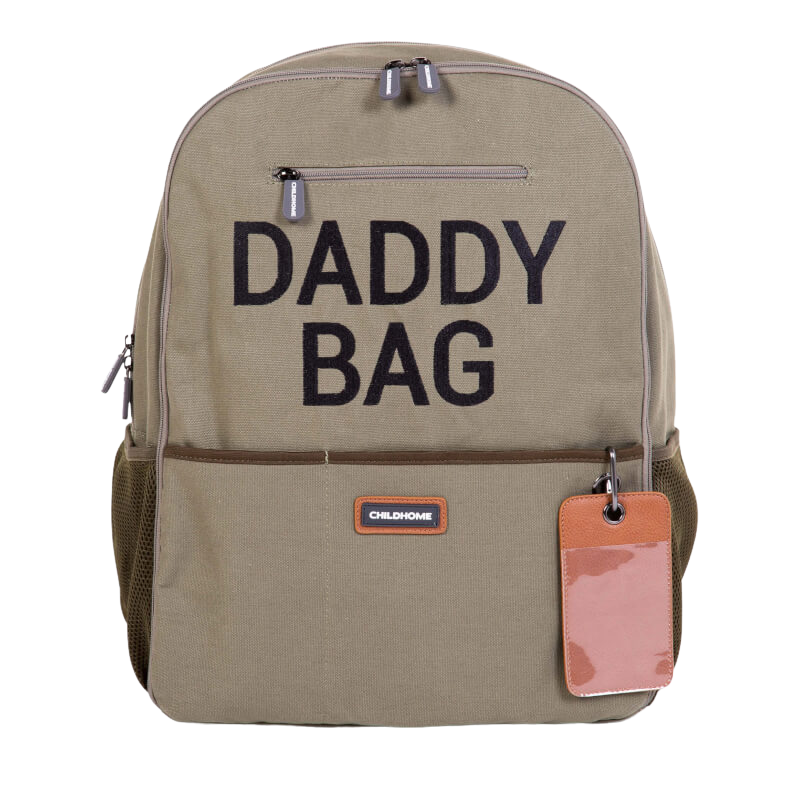 Childhome Daddy Bag Backpack - Canvas Khaki