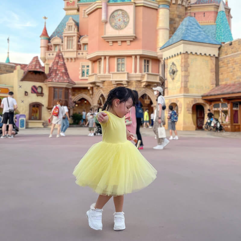 Cotton Pigs Daffodil Mini Tutu Dress