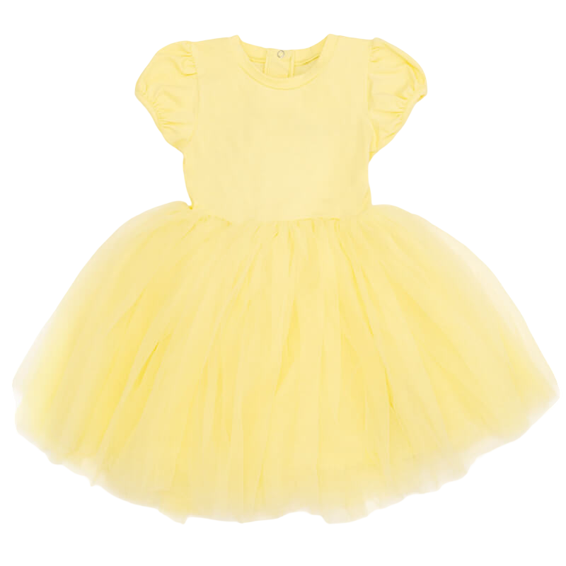 Cotton Pigs Daffodil Mini Tutu Dress