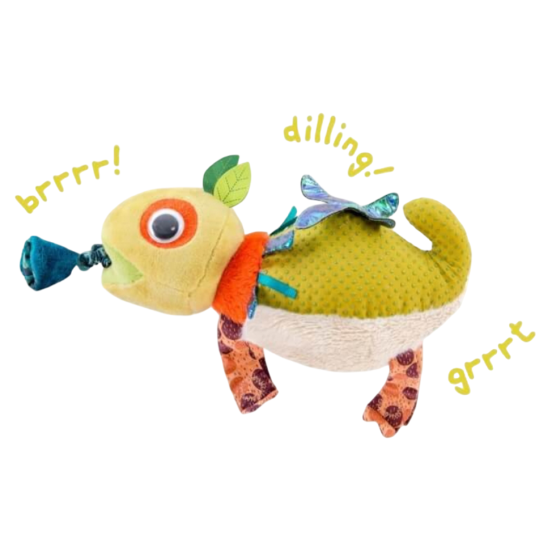 Moulin Roty Dans La Jungle Vibrating Chameleon 24cm