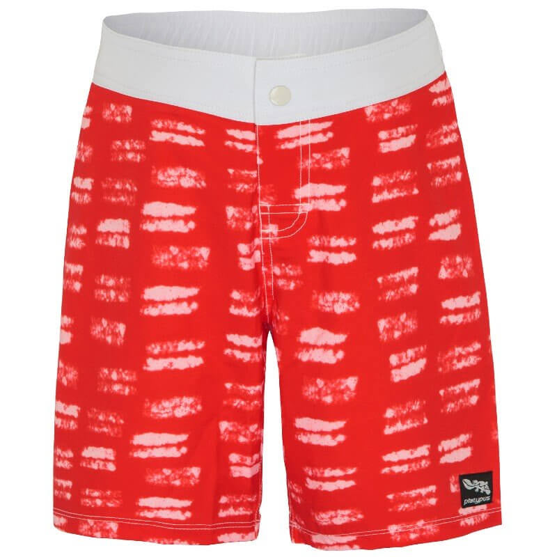 Platypus Dash UPF50+ Trim Boardshort Red