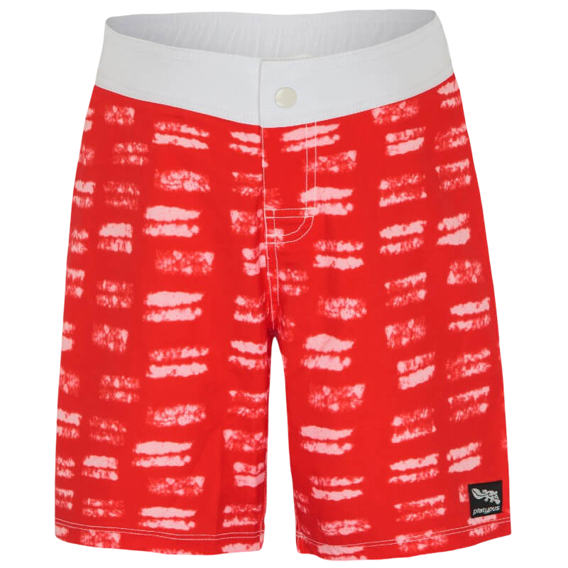 Platypus Dash UPF50+ Trim Boardshort Red