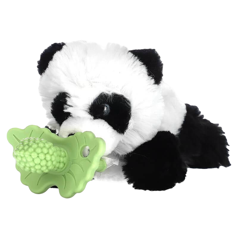 RaZbaby Detachable Teether Holder - Panda