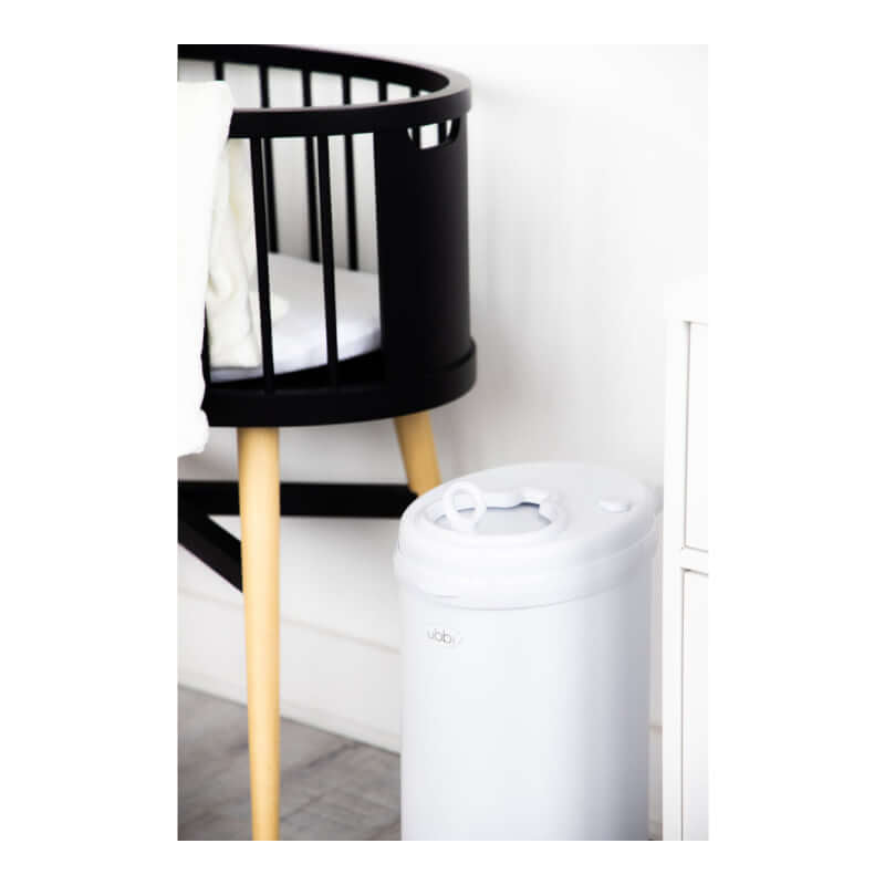 Ubbi Diaper Pail - Matte White