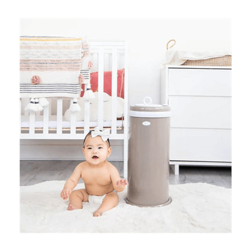 Ubbi Diaper Pail - Taupe