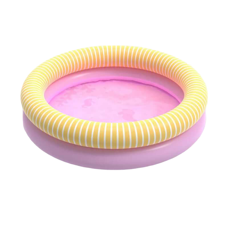 Quut Toys Dippy Inflatable Pool 80cm - Banana Pink