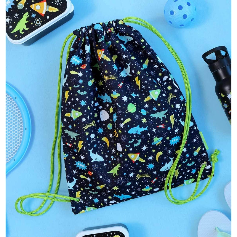 A Little Lovely Company Drawstring Bag - Galaxy A Little Lovely Company