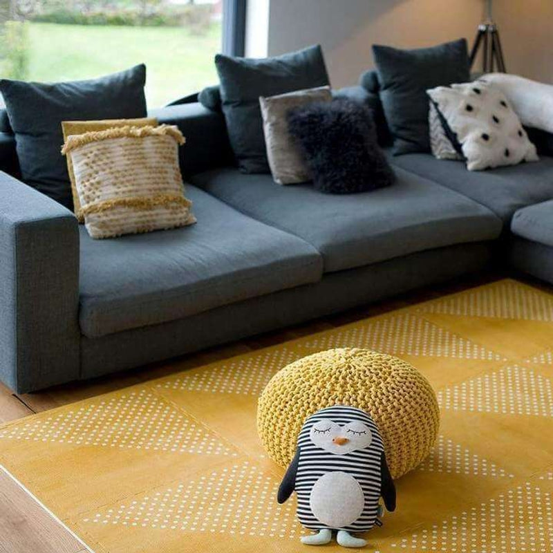 Toddlekind Prettier Playmat 120x180cm - Earth Collection - Mustard Flower