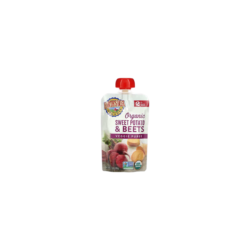 Earth's Best Organic Veggie Puree 6+ Months Sweet Potato & Beets