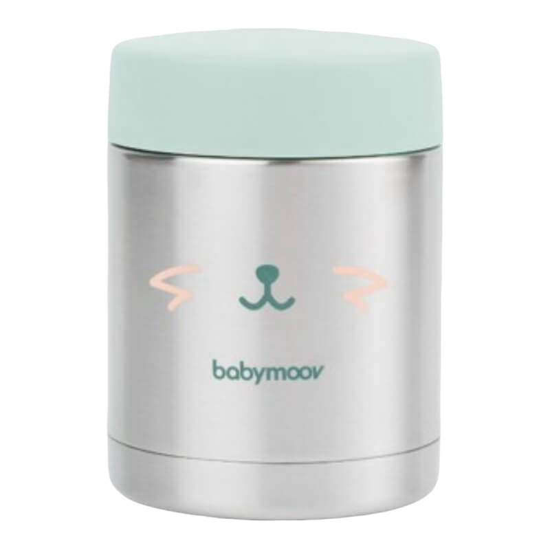 Babymoov Eats' ISY Stainless Steel Baby Food Flask 350ml