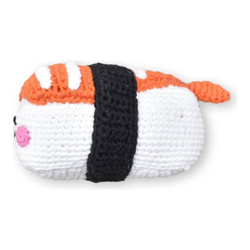 The Wee Bean Ebi Sushi Fair-Trade Rattle Doll